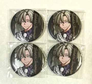 도원암귀 만화전 메탈릭 캔뱃지 모모미야 츠바키리 4개 세트