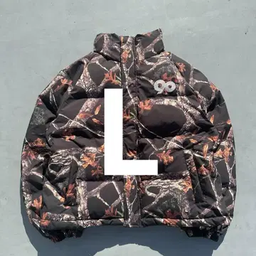 9090 Logo Rich Puffer Jacket L