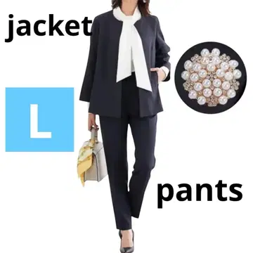 네이비 수트 셋업 세트 L 사이즈 수험복 졸업식 세레모니