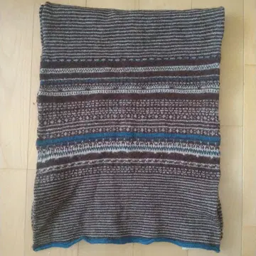 45rpm NORTH MARINE D 100% 울 머플러 남녀 공용