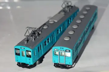 105계 사쿠라이선 와카야마선(팬터그래프 증설차 파란색) 철도 컬렉션