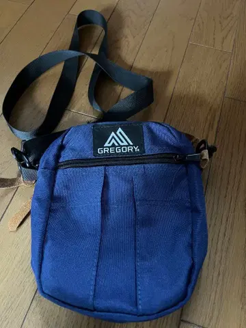 GREGORY 네이비 숄더백
