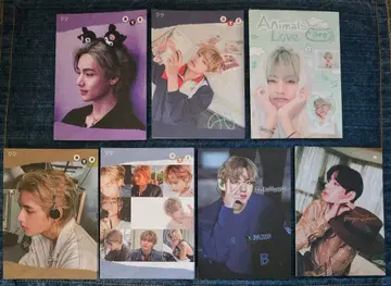 5세트 BTS 태태 메모장 5장씩 35장 한국 제작자님