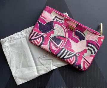 EMILIO PUCCI 기하학 패턴 파우치