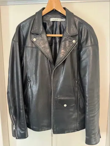 논네이티브 가죽 라이더 자켓 사이즈 2 블랙