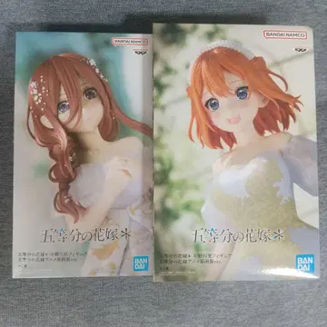 5등분의 신부 피규어 나카노 미쿠 나카노 네잎