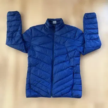 Puma 파랑 퀼팅 다운 자켓