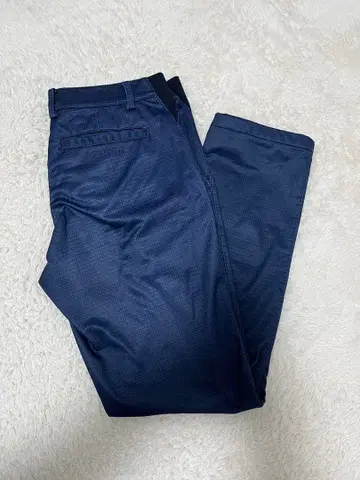 Titleist 네이비 골프 팬츠 웜 팬츠 겨울용