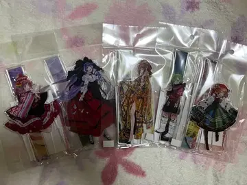 마크로스 만박 마크로스 델타 배경 포함 아크릴 스탠드 5종 세트