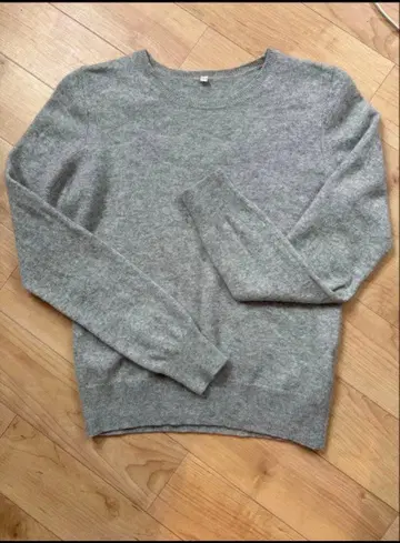 인기 ] 무인양품 캐시미어 100% 니트 그레이 L 심플 즉완 아이템