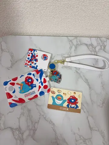 만박 한정판 ICOCA 미야쿠미야쿠 이코짱 패스케이스 포함