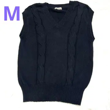 MARGARET HOWELL 마가렛호웰 케이블 니트 베스트