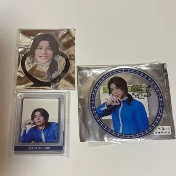 뮤지컬 청춘 철도 철뮤 호쿠리쿠 본선 아크릴 코스터 코롯타 머리끈