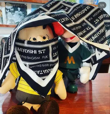 minnano SBQ 반다나 'Record Shop BAGISM'