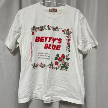 BETTY'S BLUE 스트로베리 T셔츠 반팔