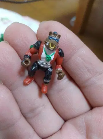 당시 물 뮤턴트 터틀즈 비밥 미니 피규어