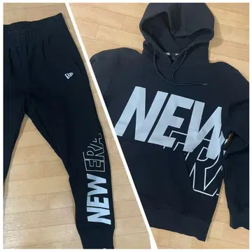 뉴에라 NEWERA 퍼포먼스 어패럴 셋업 블랙