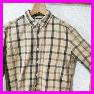 [ 에디피스 ] 체크 무늬 긴팔 셔츠