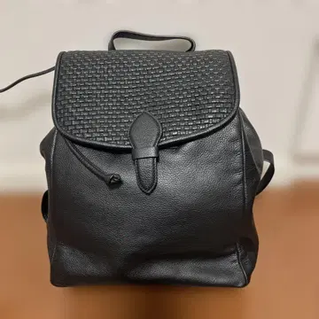 콜한 가죽 백팩