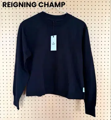 레이닝 챔프 롱 슬리브 T셔츠 캐나다제 모크넥 롱티