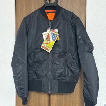 AVIREX 아비렉스 MA-1 블랙 자켓