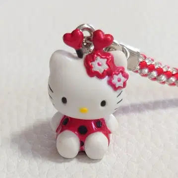 지역 한정 키티 무당벌레 끈 스트랩