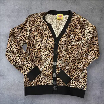 슈퍼러버즈 레오파드 무늬 가디건 NANA y2k