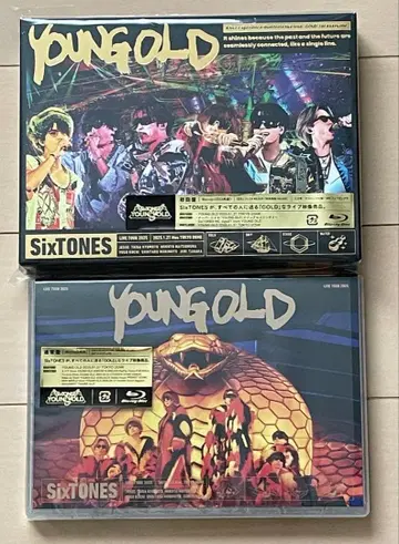 SixTONES YOUNG OLD 초회, 보통 Blu-ray