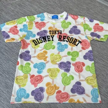 도쿄 디즈니 리조트 미키 아이스크림 티셔츠 M
