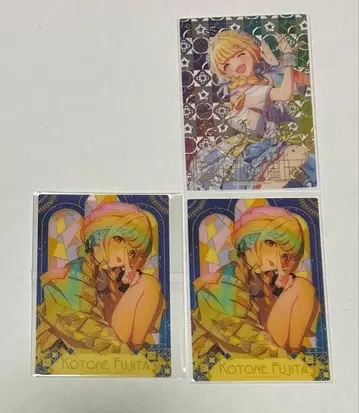 학원 아이돌 마스터 학마스 아트 클리어 카드 후지타 코토네