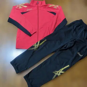 asics 빨검 저지 M 셋업