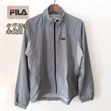 새상품급 FILA 그레이 점퍼 M 미사용 택 포함