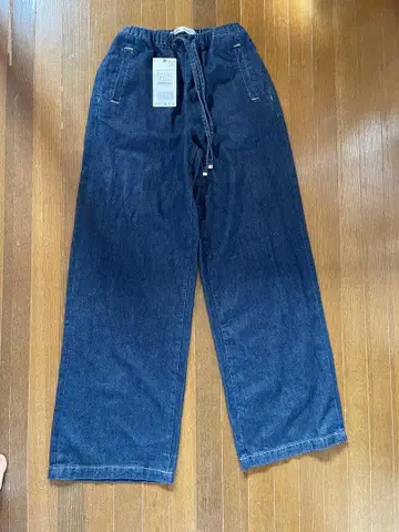 ZARA 허리밴딩 데님 팬츠 S