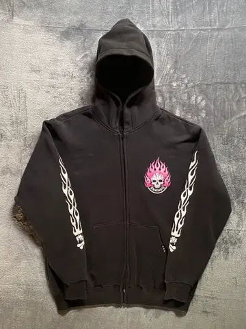 SKULLSHIT 스컬풀 집업 후드티 L 사이즈