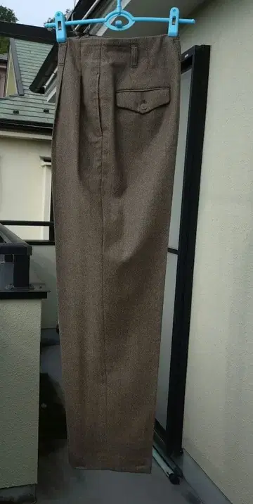 캐시미어 함유 롱 팬츠