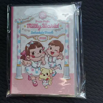 후지야 페코짱 2026년 스케줄 수첩 & 메모지 세트