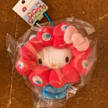 헬로키티 봉제 인형 키링