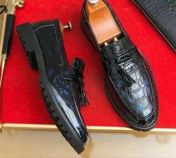 로퍼 가죽 신발 포멀 블랙