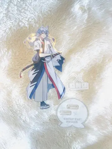 컬러풀 피치 도누쿠 씨 아크릴 스탠드