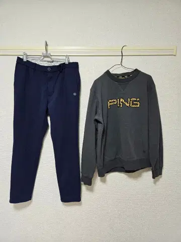 PING 골프웨어 상하의 LL 사이즈