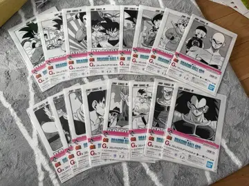 1번 복권 드래곤볼 40th G상 코믹스 클리어 파일 16장