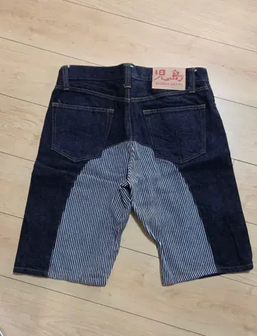 코지마 진스 몽키 콤보 숏팬츠 34