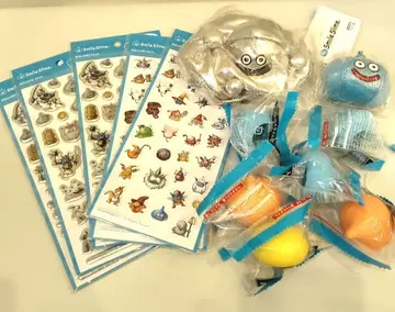 드래곤 퀘스트 봉제 인형 씰 지우개 굿즈 일괄 슬라임