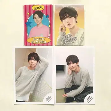 기무라 라이시 프로카 2장, 사진 2장 세트