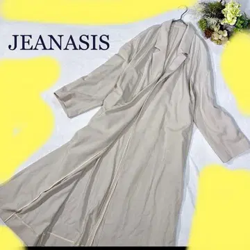 JEANASIS* 롱 코트 트렌치 그레이지