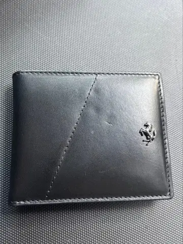 페라리 2단 접이식 지갑 & 파우치