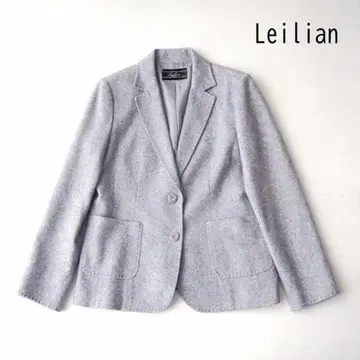 Leilian 레리안 테일러드 자켓 캐시미어 실크 그레이 11
