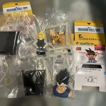 드래곤볼 E상 만화 스트럭처 피규어 세트