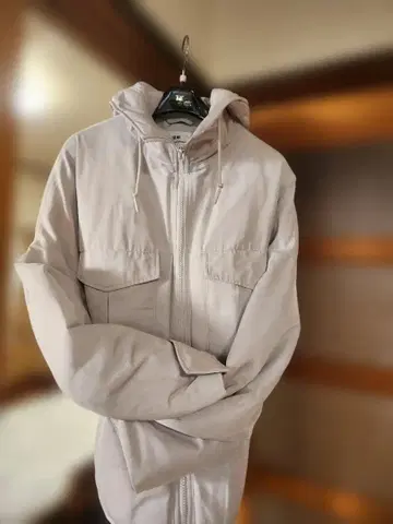 White Mountaineering 다운 블루종