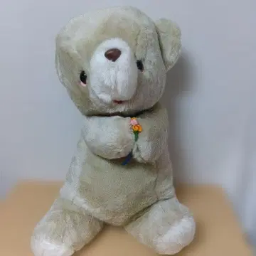 쇼와 레트로 산에이 곰 봉제 인형 레어한 일본제